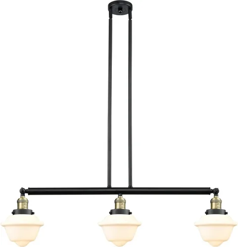 Vista 8 de Innovations 209-SN-HFS-82-SN-LED Colgante Isla LED de Franklin Restoration Collection 9.00 pulgadas Níquel