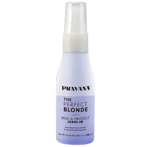 Vista 11 de Pravana The Perfect Blonde Seal & Protect Leave-In Conditioner Spray Treatment Detangler Neutralizes Brassy, Yellow Tones For Color Treated Hair