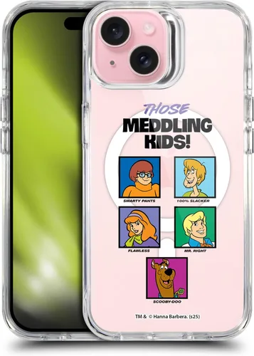 Vista 60 de Head Case Designs Funda con licencia oficial de Scooby-Doo Capture Character Art a prueba de golpes [protección de grado militar] compatible