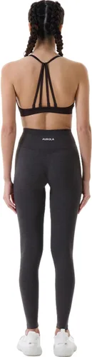 Vista 5 de AUROLA - Leggings de entrenamiento para mujer, diseño sin costuras, con control de abdomen, para gimnasio, acondicionamiento físico, pantalones