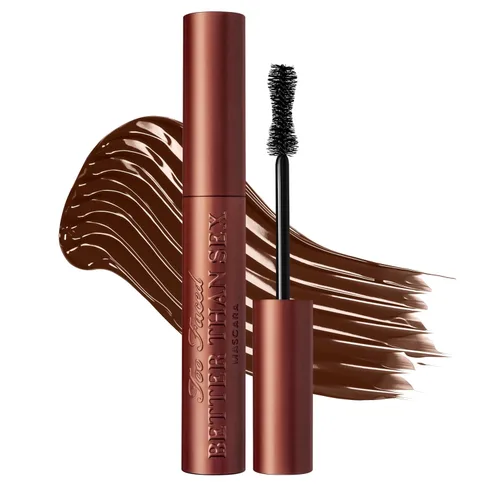 Vista 13 de Too Faced Better Than Sex Volumizing and Lengthening Mascara Vegan Formula, Dramatic Volume and Length Cruelty-Free Eye Makeup + Hourglass Brush