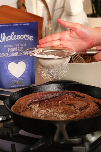 Vista 6 de Wholesome Sweeteners 16 onzas de azúcar glas en polvo orgánico, comercio justo, sin OMG, sin gluten y vegano, 1 paquete