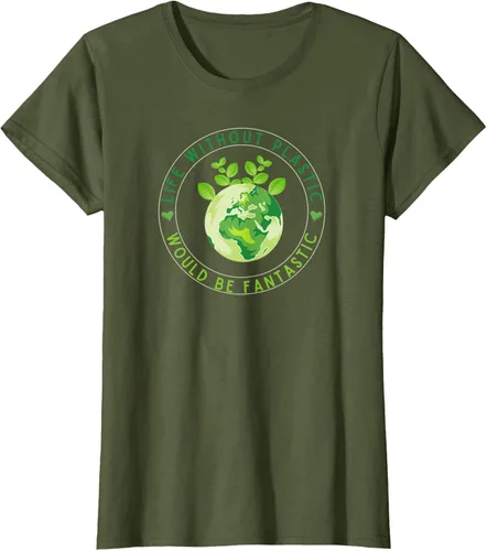 Vista 77 de Life Without Plastic Ecology Planet Original Vegan Gift T-Shirt