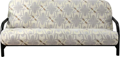 Vista 13 de OctoRose Funda para futón de felpilla resistente con 3 cremallera lateral, funda para sofá cama, protector de colchón (solo funda)