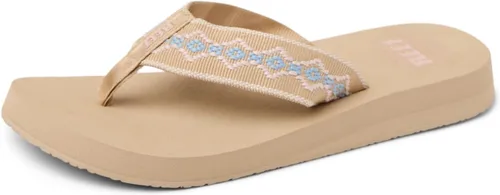 Vista 12 de REEF Women’s Sandy Flip Flop Negro/Negro