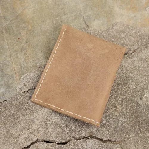 Vista 9 de New Type Simple Structure Large Capacity Handmade Card Case can Hold Banknotes Credit Cards Certificates and Card Bags