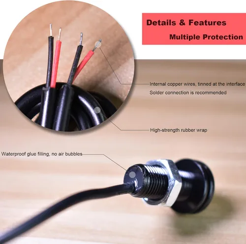 Vista 3 de Boigoo Kit de Luces Marcadoras Universales de 12V para Parrilla Delantera con Lente de Proyector, Montaje con Pernos, Compatible con Parrilla