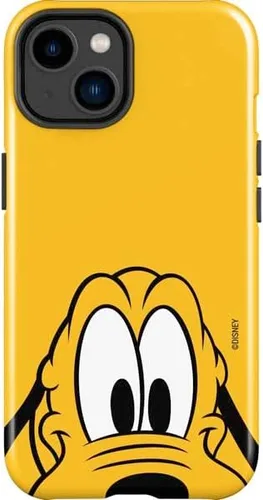 Vista 11 de Skinit Impact - Funda para teléfono compatible con iPhone 14 Plus, diseño oficial de Disney Friends Donald Duck Thinking Negro-DX5