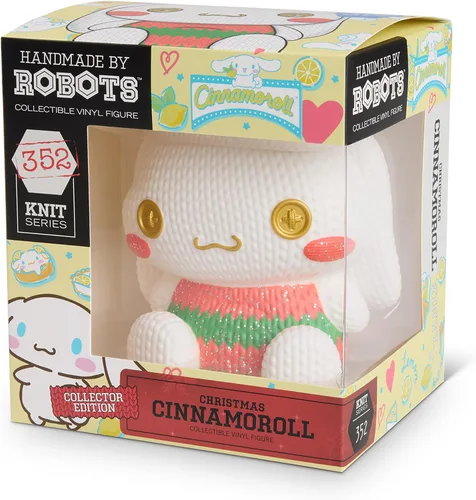 Vista 5 de Handmade by Robots - Hello Kitty y sus amigos - Cinnamoroll #352 (Navidad)