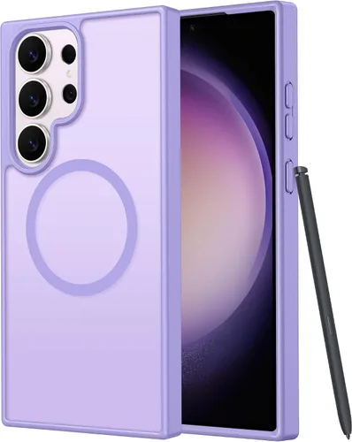 Vista 525 de FNTCASE Funda para Motorola Moto G-Stylus-5G-2025: Funda magnética translúcida mate a prueba de golpes para Moto G Stylus 2026, funda protectora
