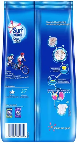 Vista 3 de Surf Excel Detergente en polvo fácil de lavar - 2.2 lbs