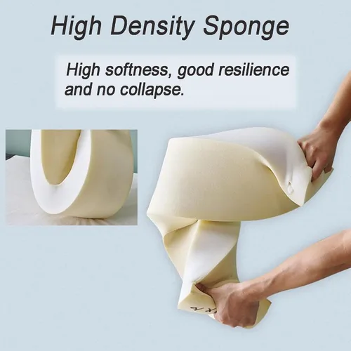 Vista 4 de Relleno de espacio de pared de puente de cama de tamaño personalizado, extensor de colchón acolchado para cabecero, cojín de apoyo para sofá cama