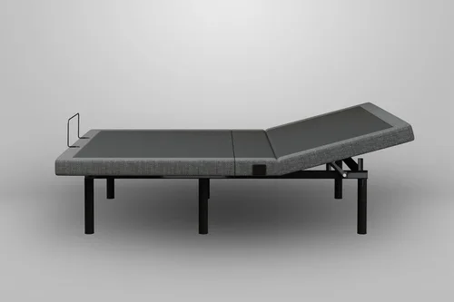 Vista 7 de iDealBed 5i - Marco de cama ajustable personalizado, acero, California King, estilo moderno, gravedad cero, cargador doble, comodidad de un solo