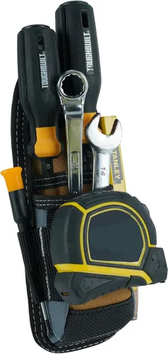 Vista 8 de MELOTOUGH Pequeña bolsa de herramientas eléctrica con clip en bolsa de herramientas, bolsa de cinturón de herramientas con funda para cinturón, mini