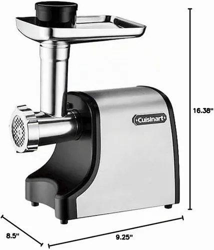 Vista 7 de Cuisinart - Procesadora de carne eléctrica, moledor de carne Cuisinart, talla única , Acero inoxidable