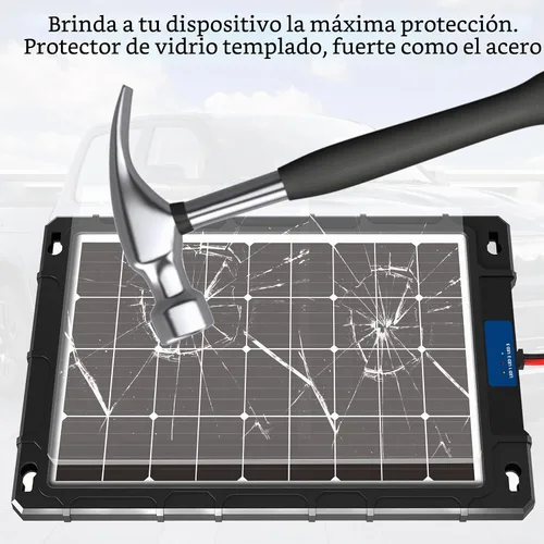 Vista 2 de Kit de panel solar de 20 W y 12 V con controlador mejorado para aplicaciones de automóviles, caravanas, motocicletas y marinas