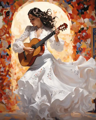 Vista 8 de Kit de pintura por números, lienzo de 16 x 20 pulgadas, pintura al óleo para niños, estudiantes, adultos principiantes con pinceles, pigmento