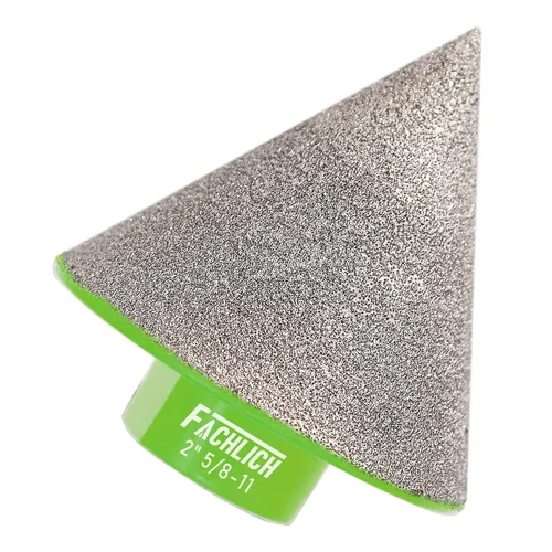 Vista 43 de Broca de fresado de biselado de diamante - Broca de cono de azulejos Biselado 4/5" vástago hexagonal 20MM Granito Agujeros de ampliación de mármol