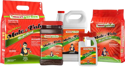Vista 3 de I Must Garden Mole & Vole Repellent Hose End Concentrate: Professional Strength – Twice The Coverage – All Natural Ingredients – 32oz