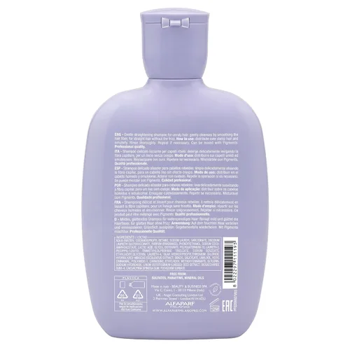 Vista 2 de ALFAPARF MILANO Semi Di Lino Champú Suavizante Sin Sulfato - Champú Anti Frizz Cuidado y Limpieza del Cabello para Revitalizar el Cabello Seco