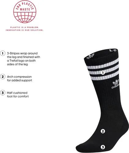 Vista 2 de adidas Originals Roller Crew Socks (1-Pair)