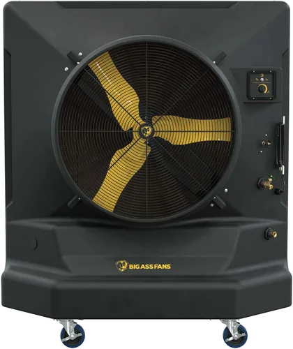 Vista 10 de Big Ass Fans - Cool-Space 350 - Enfriador evaporativo portátil para pantanos, uso en interiores y exteriores, capacidad de 16 galones, velocidad