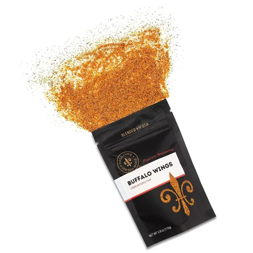 Vista 4 de Dell Cove Spices Condimento para palomitas de maíz Buffalo Wings Sin OMG y sin gluten Vegetariano Perfecto regalo de palomitas de maíz