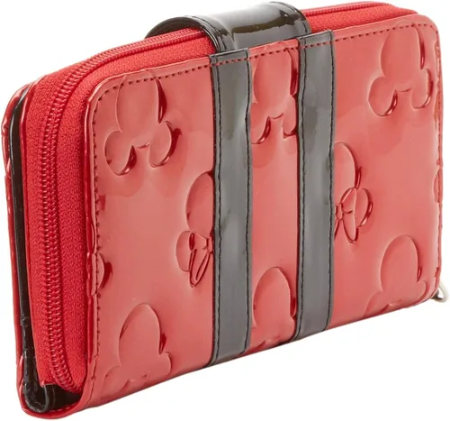 Vista 2 de Disney Mickey and Minnie - Cartera en relieve color rojo y negro talla única