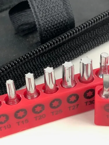 Vista 11 de Apollo Tools DT9774 - Juego de 56 herramientas compactas SAE en estuche con cremallera, juego de herramientas mecánicas pequeñas para emergencias