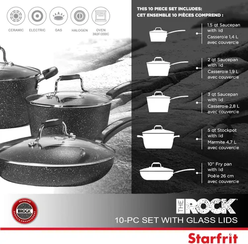 Vista 2 de Starfrit The Rock 034707-001-0000, Negro