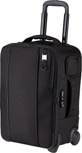 Vista 4 de Tenba Roadie - Funda híbrida con ruedas para cámaras y lentes DSLR y sin espejo, compatible con un portátil de 17 pulgadas, color negro (638-713)