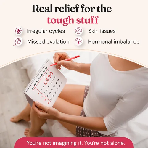 Vista 2 de Suplemento nutritivo de mio-inositol y D-Chiro Inositol 40:1 para mujeres con fertilidad, salud de la piel o síntomas del ciclo menstrual