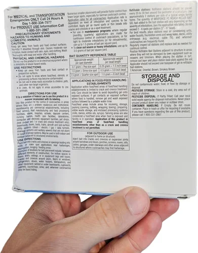 Vista 2 de Gel señuelo para control de cucarachas, 1