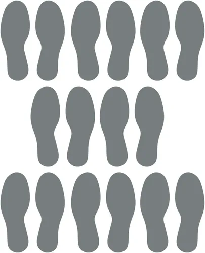 Vista 78 de LiteMark Calcomanías de vinilo para piso, calcomanías de línea para suelo de aula, oficinas, bailes, eventos, marcadores de puntos duraderos con Azul