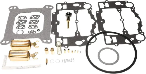 Vista 6 de Kit de reconstrucción de carburador Trucktok con flotadores de latón de reemplazo para carburador 1400 1405 1406 1407 1409 1410 1411 Carburador AFB