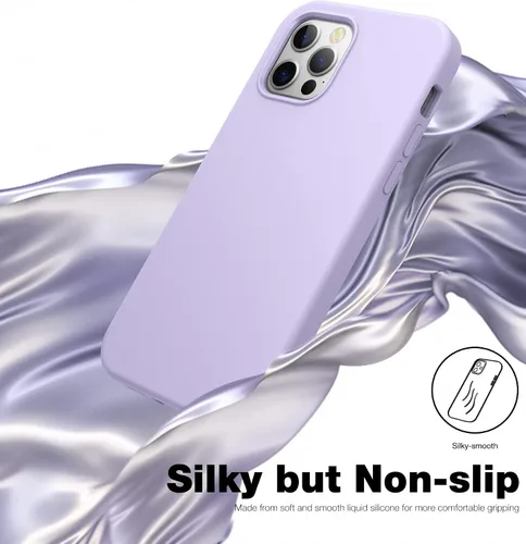 Vista 3 de Dracool Funda mejorada para iPhone 12/12 Pro con protector de pantalla a prueba de golpes, protección contra caídas, antiarañazos, suave forro
