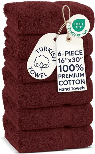 Vista 68 de Chakir Turkish Linens - Toallas turcas de 100% algodón, suaves y absorbentes (juego de 3 toallas personalizables, color aguamarina)