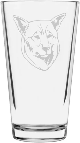 Vista 47 de Podenco Canario - Vaso de pinta de 16 onzas con temática de perro personalizado
