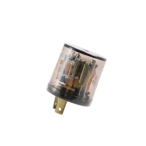 Vista 6 de Relé de intermitente electrónico de 2 pines 12 V luz de señal de giro relé intermitente de 2 clavijas 20 amperios arreglar bombillas de señal