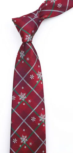 Vista 135 de Secdtie Corbata clásica de seda tejida jacquard a rayas para hombre