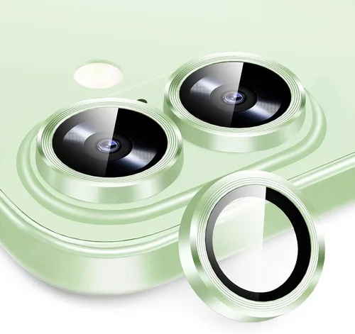Vista 23 de Paquete de 2X2 Protector de Lente de Cámara para iPhone 17, iPhone 16 Plus/ 16 Protector de Pantalla de Lente de Vidrio Templado Cubierta de Cámara