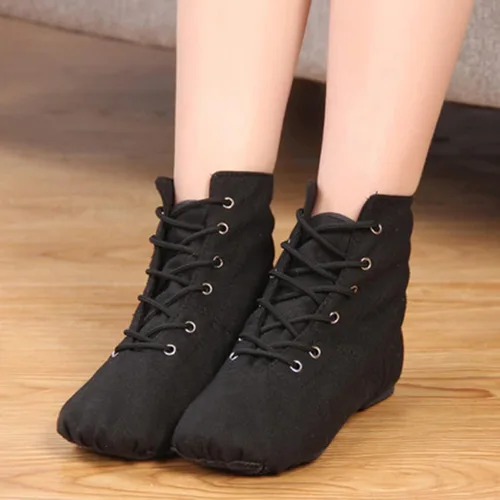 Vista 5 de Zapatos de los niños Zapatos de baile caliente de baile Ballet Performance Zapatos de interior Zapatos de baile de yoga Zapatos de vestir blancos