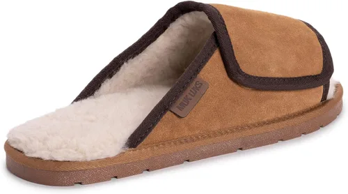 Vista 8 de MUK LUKS Zapatilla Topher con puntera abierta para hombre