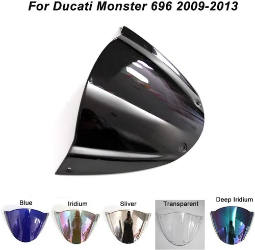Vista 2 de GLoyer Tornillos para parabrisas de motocicleta, accesorios compatibles con deflectores de viento iridio Ducati 696 2009 2010 2011 2012 2013