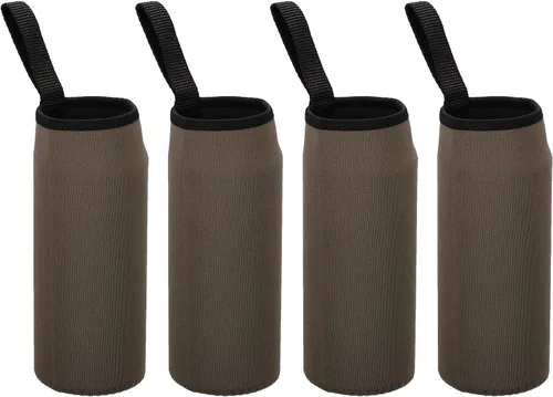 Vista 17 de PATIKIL Fundas para botellas de agua, bolsa de transporte con aislamiento de neopreno con correa para el dedo