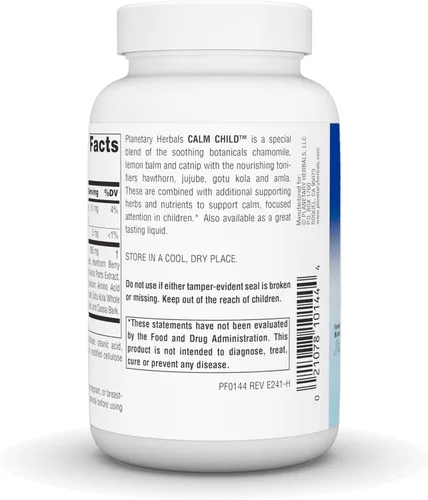 Vista 3 de Planetary Herbals Calma niño, 440 mg - 150 Tabletas