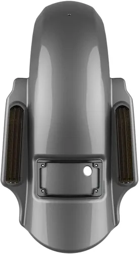 Vista 64 de Advanblack Dominator - Guardabarros trasero estirado para Harley Davidson Touring 2014+, deslizamiento de treet, Road Glide