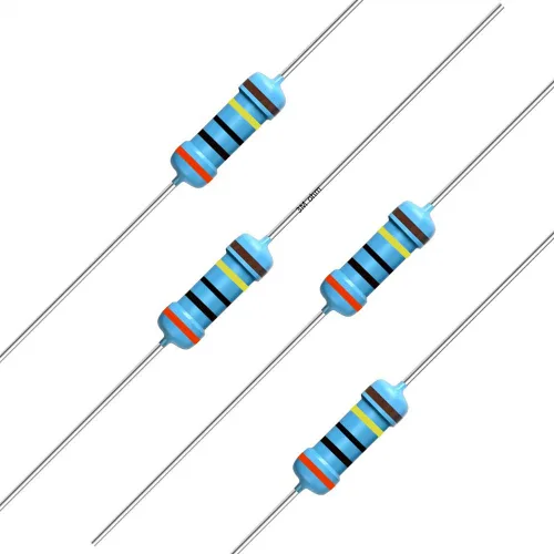 Vista 70 de California JOS - 100 resistencias de 0.24 ohm 1/2 W (0.5 vatios) ±1% tolerancia de película metálica, resistencia fija múltiple de valores