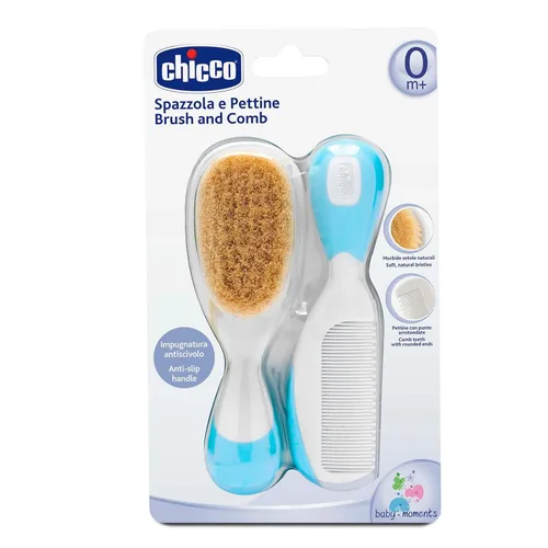 Vista 2 de Chicco 06569.20 Spazzola y Pettine Azzurro