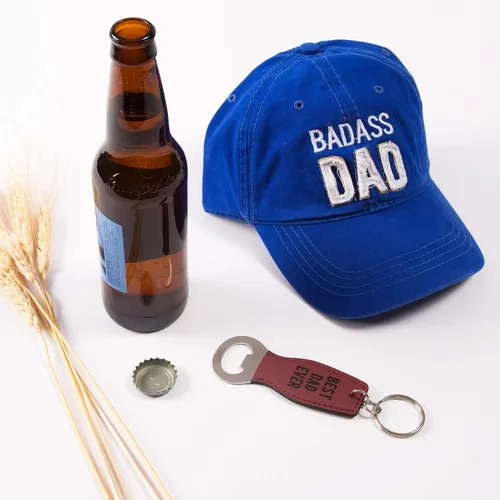 Vista 4 de Pavilion - Best Dad Ever - Llavero rojo para abrebotellas